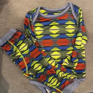 Patagonia Infant Capilene Baselayer set 6-12mo